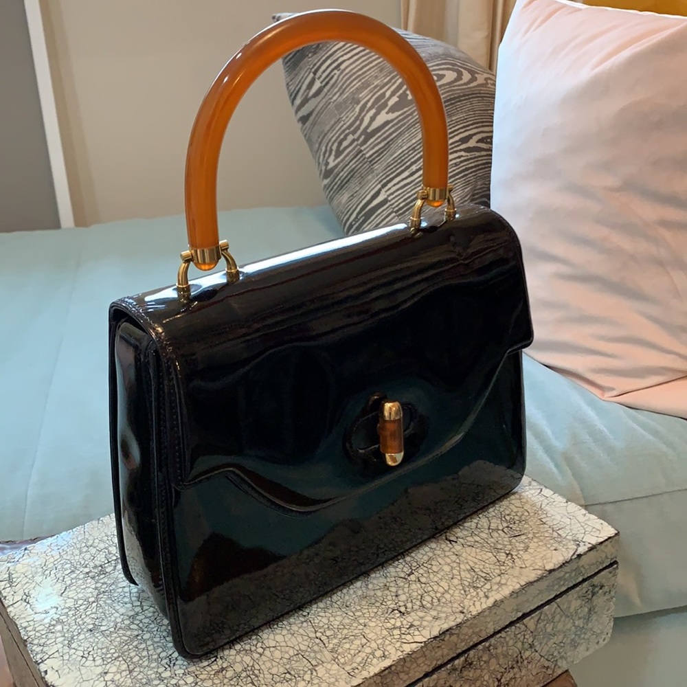 Gucci patent handbag *Authentic